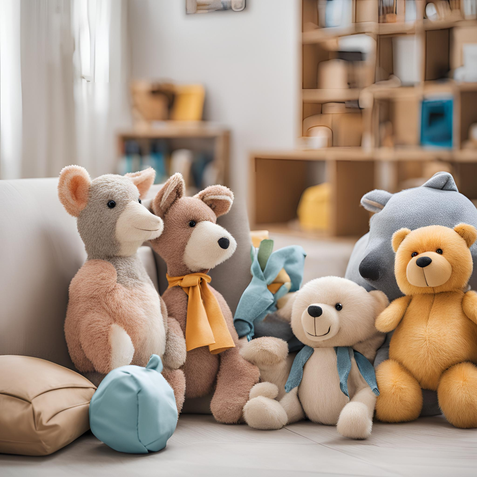 Les meilleures peluches pour les longs voyages en famille